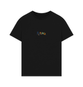 Black Printed T-shirt Front