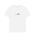 White Printed T-shirt Front